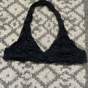 Used condition, black bralet, size medium